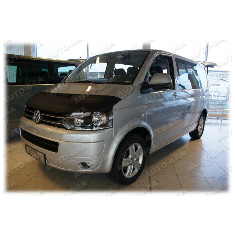 VW T5 Facelift (09-15) potah kapoty CARBON černý