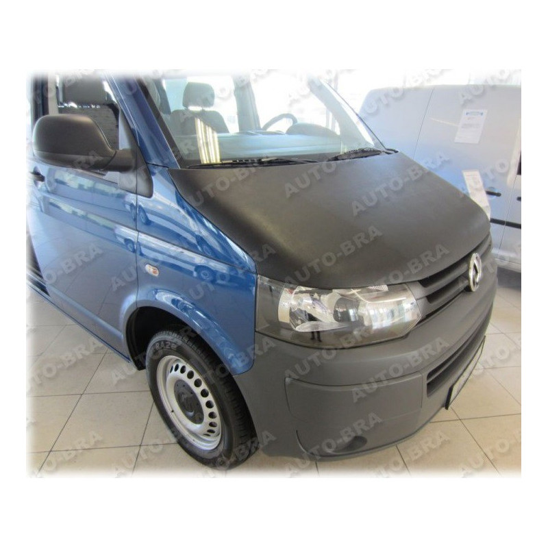 VW T5 Facelift (09-15) potah kapoty CARBON černý