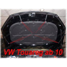 VW Touareg 2 (10-15) potah kapoty CARBON černý