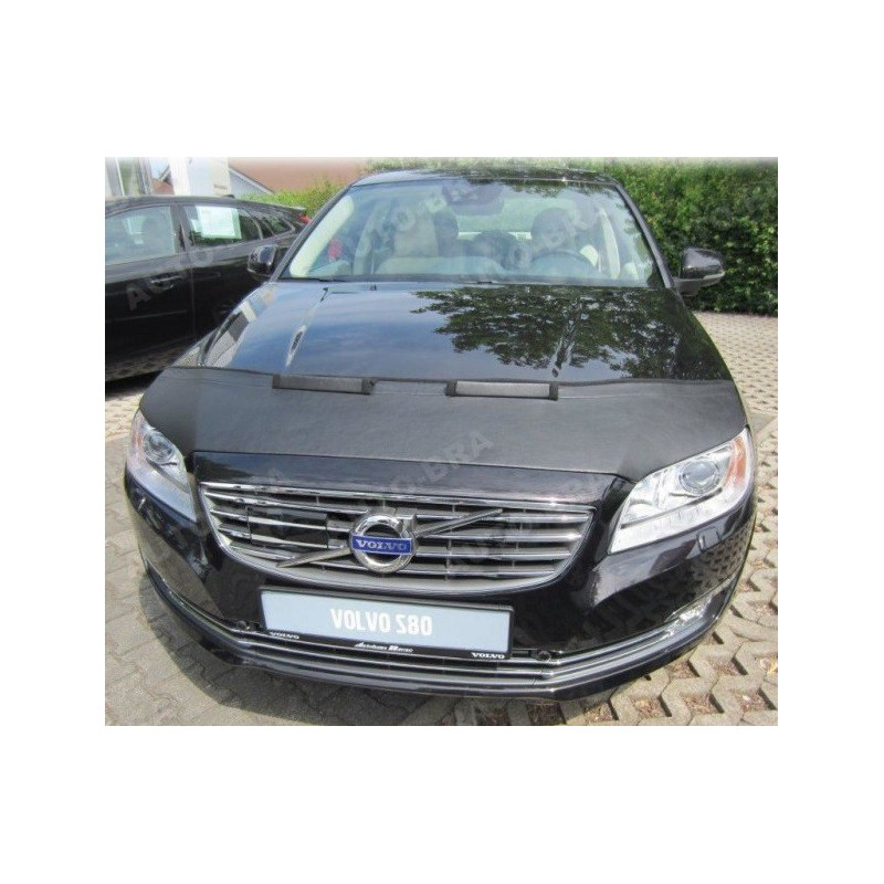 Volvo S80 (06-16) potah kapoty CARBON černý