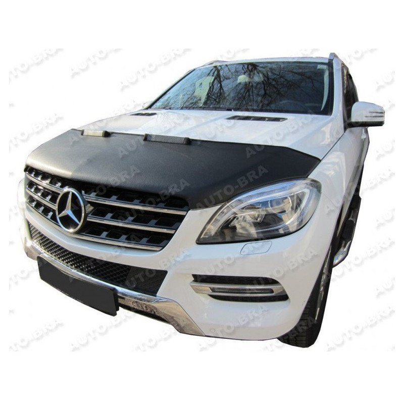 Mercedes Benz GLE ML W166 (11-15) potah kapoty CARBON černý