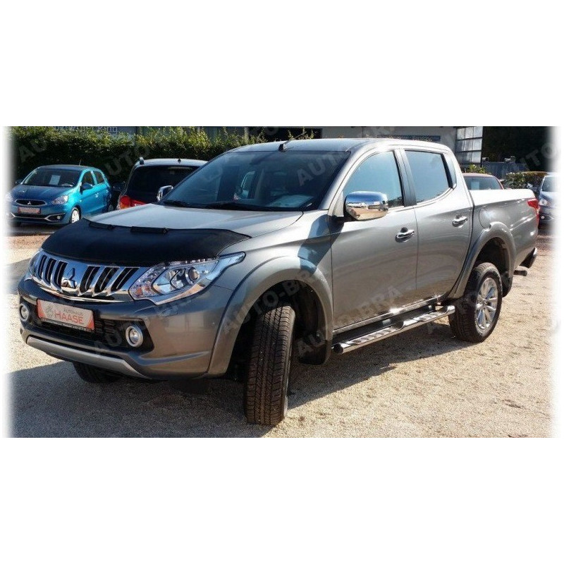 Fiat Fullback (2016+) potah kapoty CARBON černý