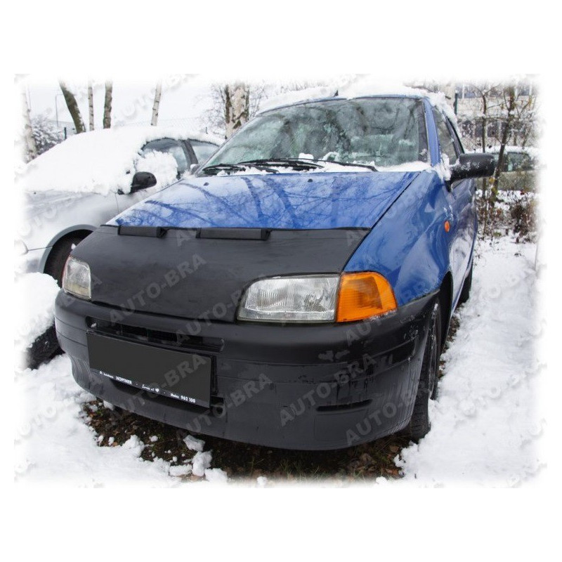 Fiat Punto 1 (93-99) potah kapoty CARBON černý