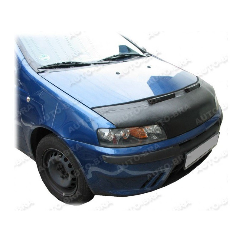 Fiat Punto 2 (99-03) potah kapoty CARBON černý