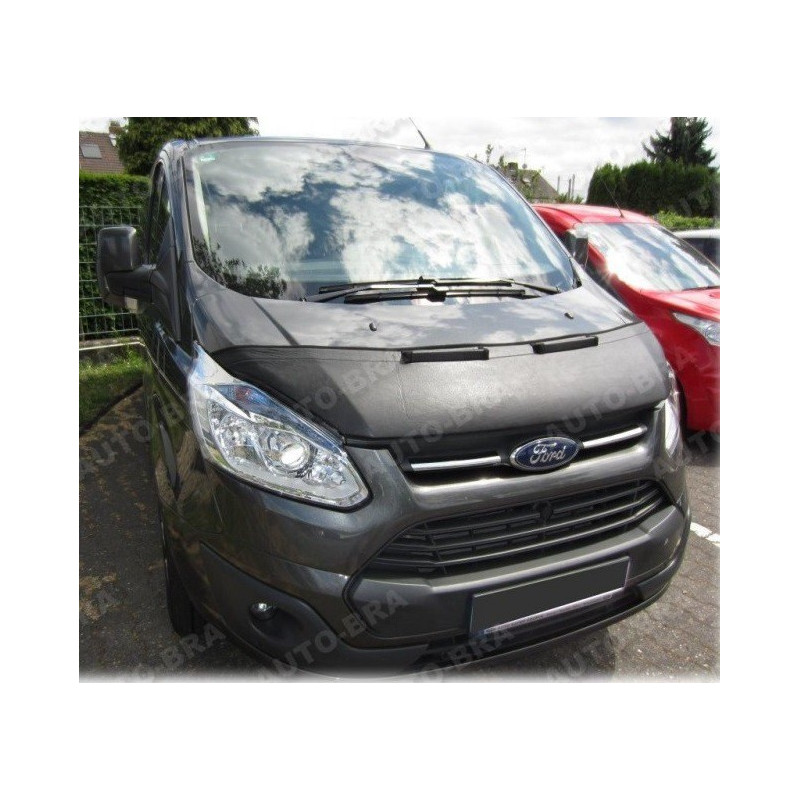 Ford Transit Tourneo Custom (12-16) potah kapoty CARBON černý
