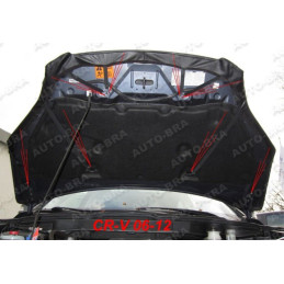 Honda CR-V 3 (06-09) potah kapoty CARBON černý