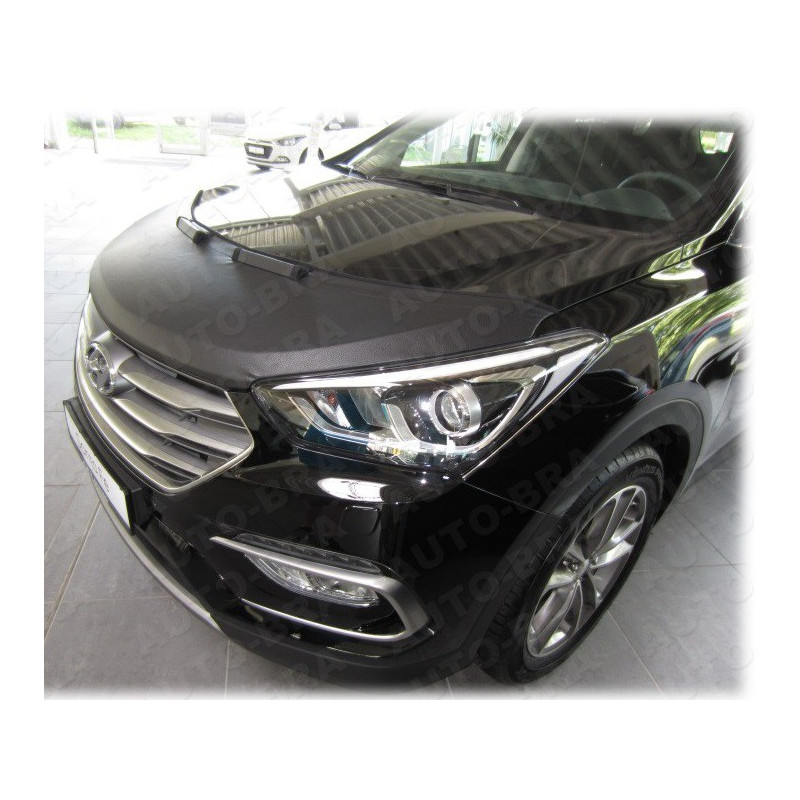 Hyundai Santa Fe (12-18) potah kapoty CARBON černý