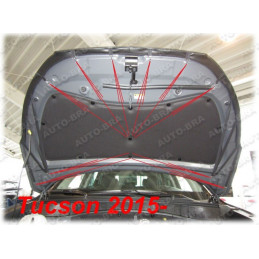 Hyundai Tucson (2015+) potah kapoty černý