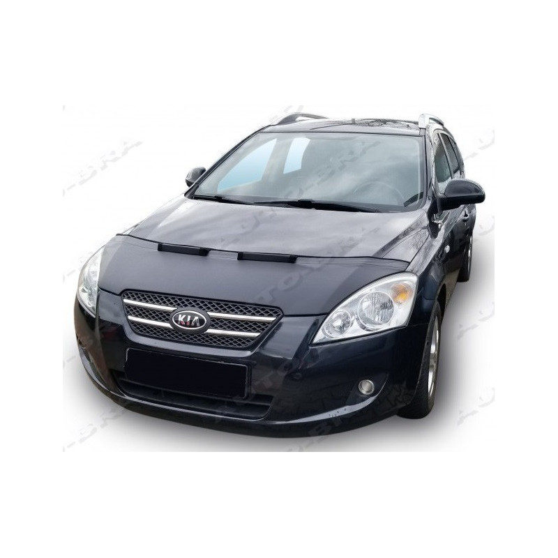 Kia Ceed 1 ED (06-09) potah kapoty CARBON černý