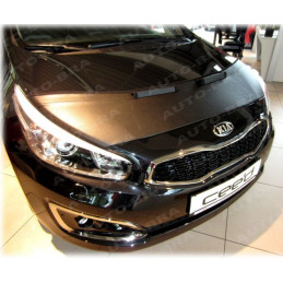 Kia Ceed 2 JD (12-18) potah kapoty CARBON černý