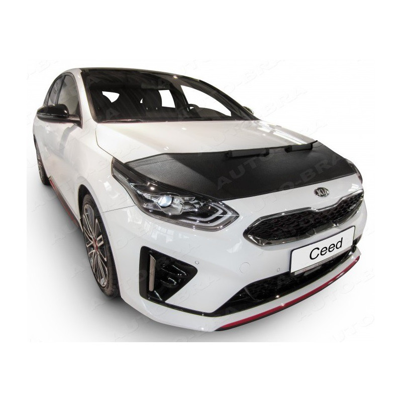 Kia Ceed 3 CD (2018+) potah kapoty CARBON černý