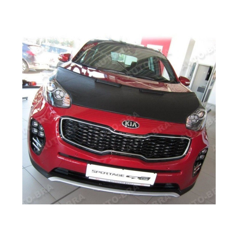 Kia Sportage 4 Typ QL (2015+) potah kapoty CARBON černý