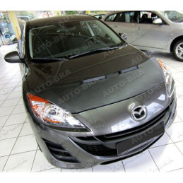 Mazda 3 (09-13) potah kapoty CARBON černý