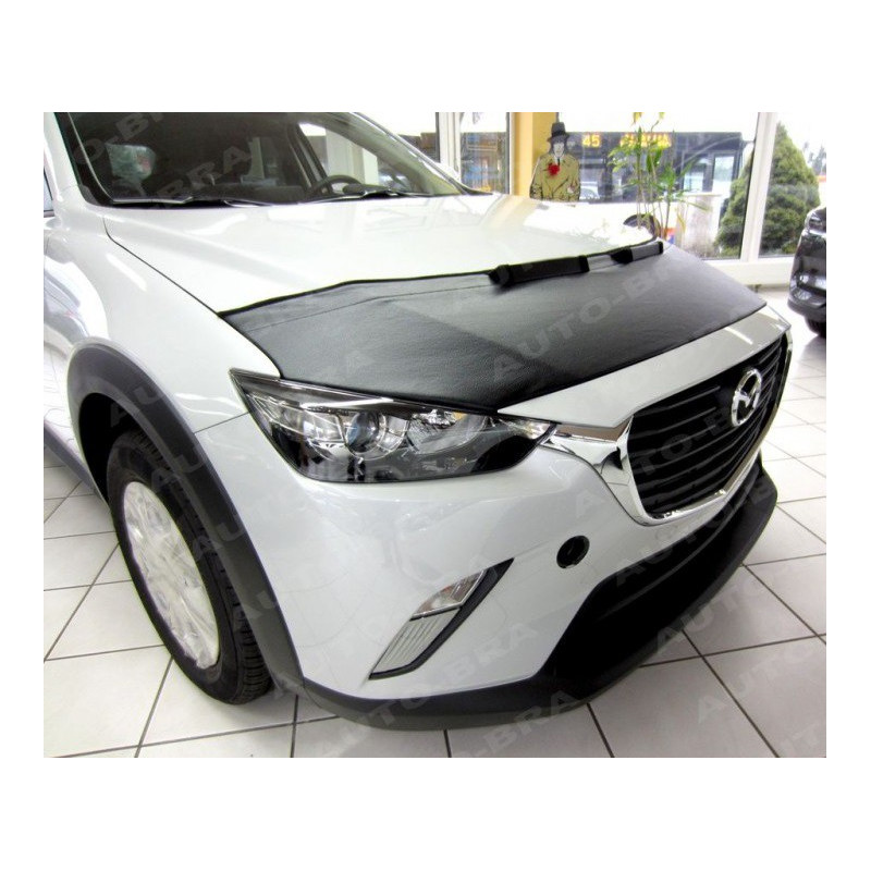 Mazda CX-3 (2015+) potah kapoty CARBON černý