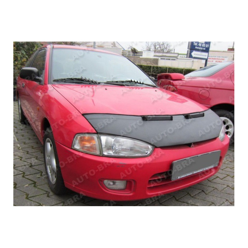 Mitsubishi Colt 5 (96-03) potah kapoty CARBON černý