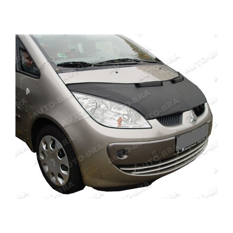 Mitsubishi Colt 6 (04-08) potah kapoty CARBON černý