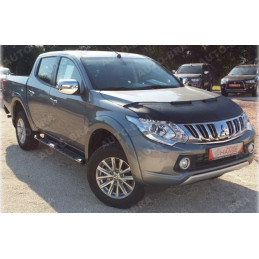 Mitsubishi L200 (2015+) potah kapoty CARBON černý