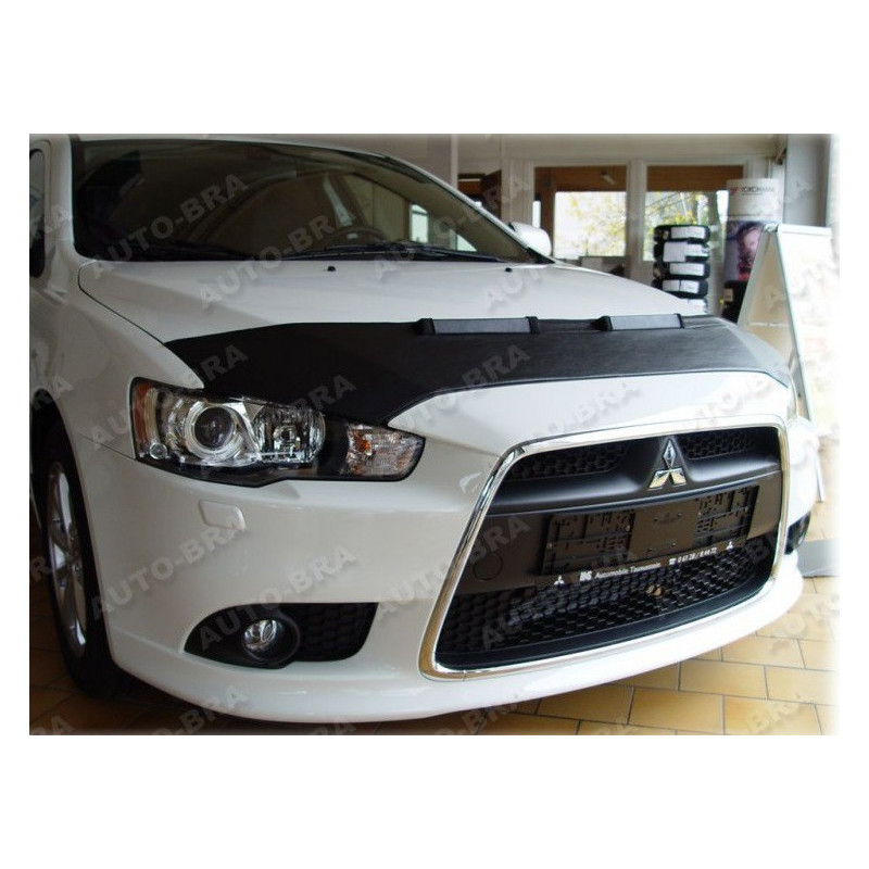Mitsubishi Lancer (07-14) potah kapoty CARBON černý