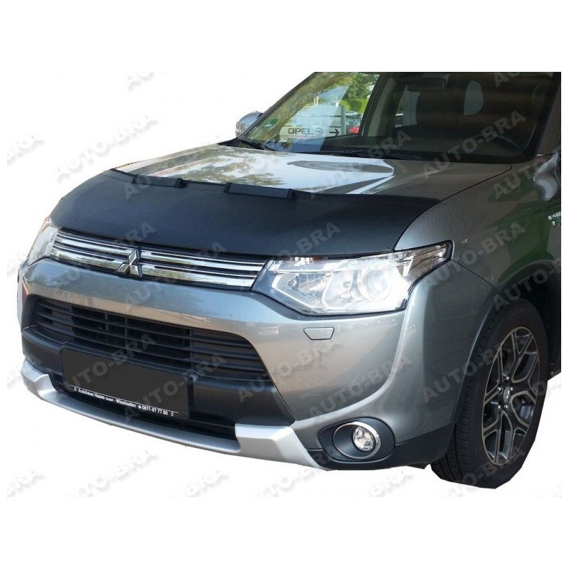 Mitsubishi Outlander (2012+) potah kapoty CARBON černý