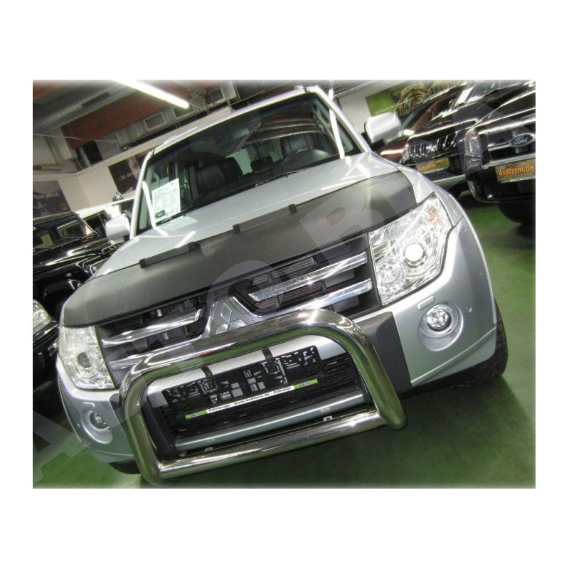 Mitsubishi Pajero 4 (2006+) potah kapoty CARBON černý