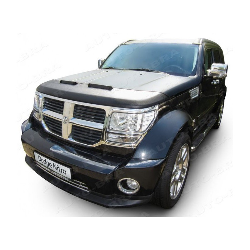 Dodge Nitro (06-11) potah kapoty CARBON černý