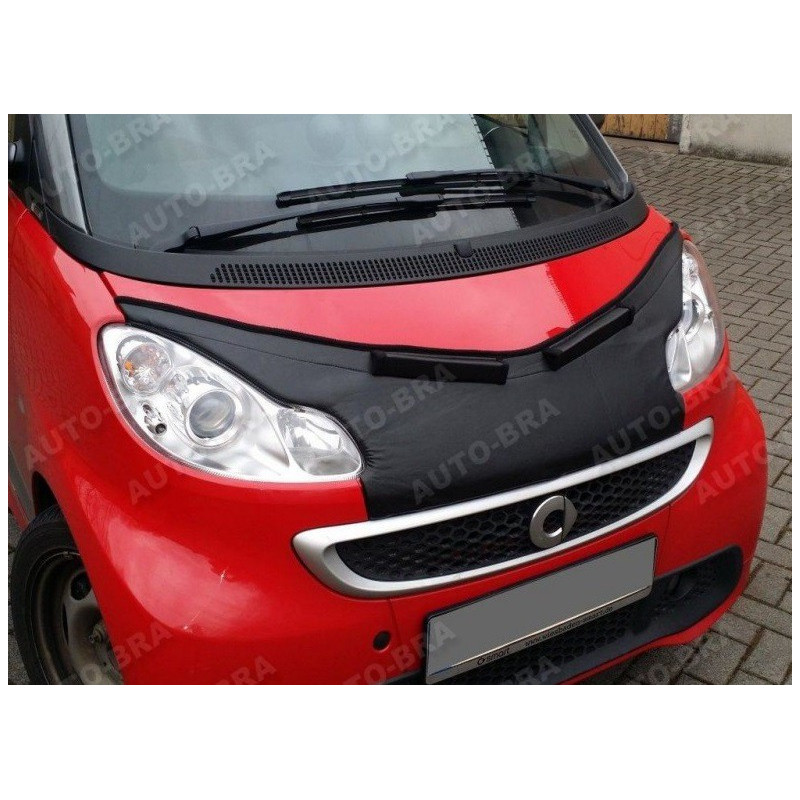 SMART FORTWO W451 (07-14) potah kapoty CARBON černý