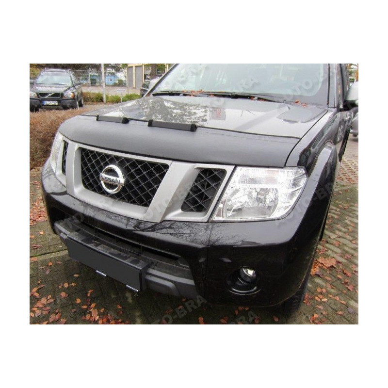 Nissan Navara D40 (05-15) potah kapoty CARBON černý