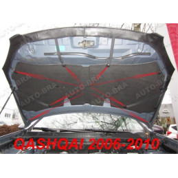 Nissan Qashqai J10 (06-10) potah kapoty černý