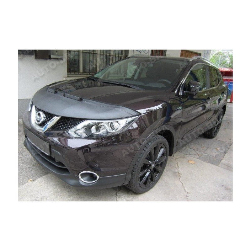 Nissan Qashqai (13-17) potah kapoty CARBON černý
