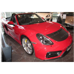 Porsche 911 Carrera Targa Typ 991, Boxster Cayman Spyder Typ 981 (2012+) potah kapoty CARBON černý