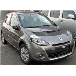 Renault Clio 3 (05-14) potah kapoty CARBON černý