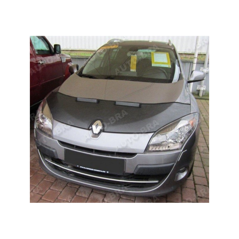 Renault Megane III (08-14) potah kapoty CARBON černý
