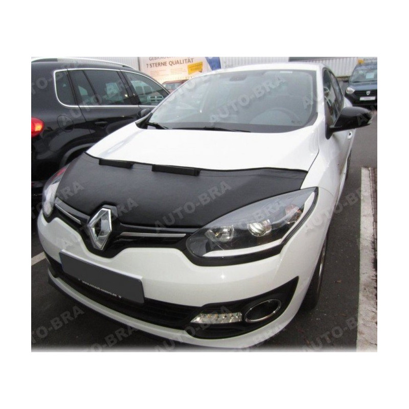 Renault Megane III (14-16) potah kapoty CARBON černý