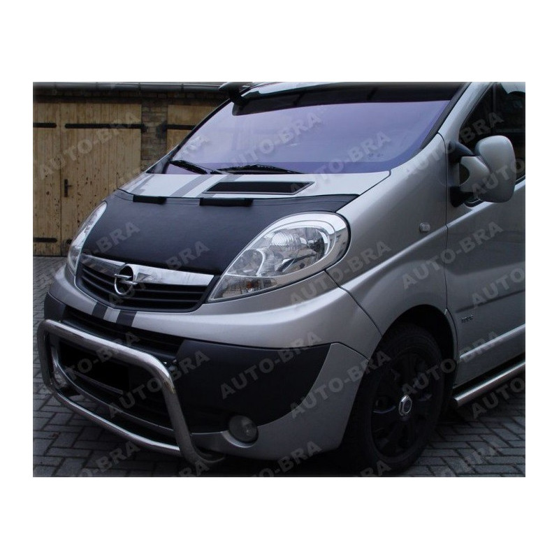 Renault Trafic (01-14) potah kapoty CARBON černý