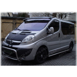 Renault Trafic (01-14) potah kapoty CARBON černý