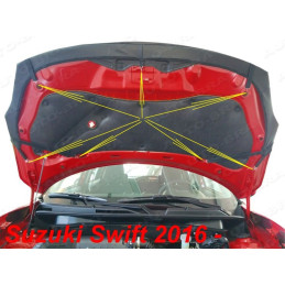 Suzuki Swift (2017+) potah kapoty černý