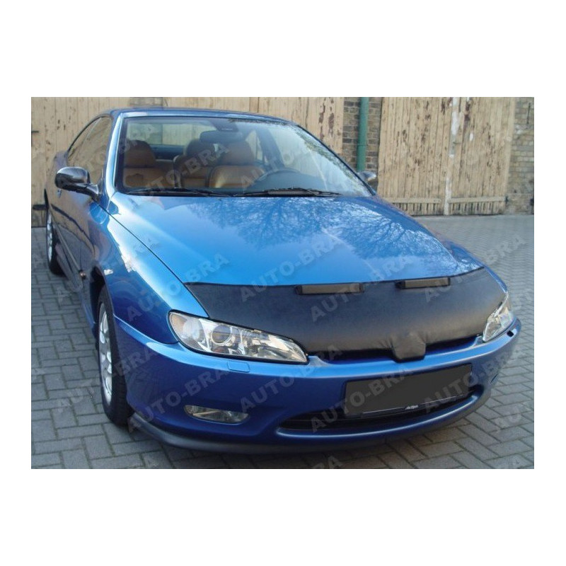 Peugeot 406 Coupé (97-05) potah kapoty CARBON černý