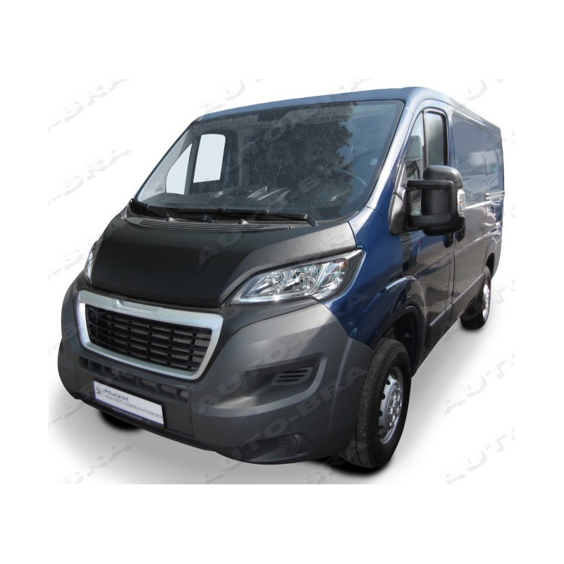 Peugeot Boxer (2014+) potah kapoty CARBON černý