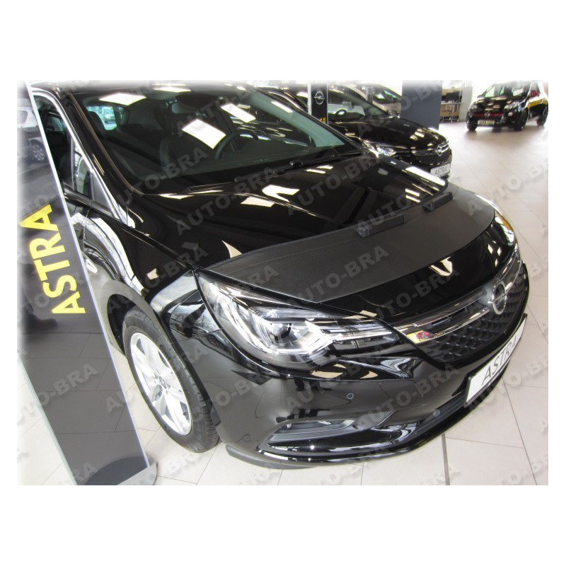 Opel Astra K (2015+) potah kapoty CARBON černý