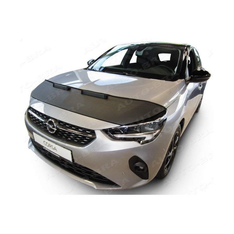 Opel Corsa F (2019+) potah kapoty CARBON černý