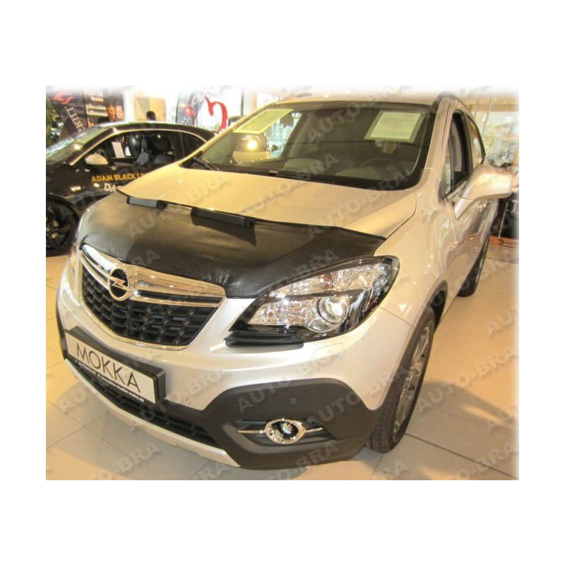 Opel Mokka (12-16) potah kapoty CARBON černý