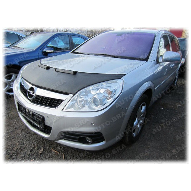 Opel Vectra C (05-08) potah kapoty CARBON černý