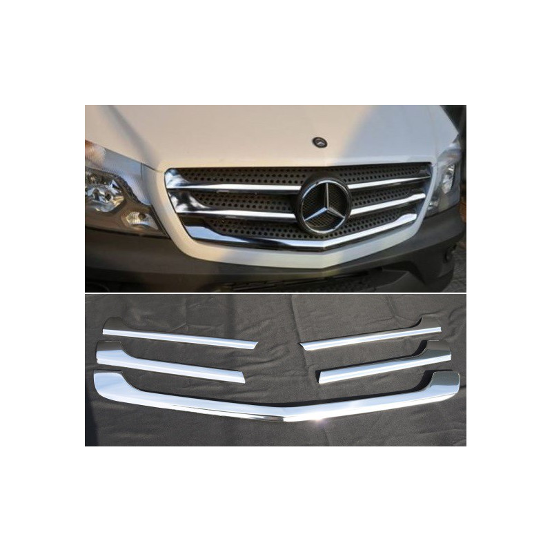 Mercedes Sprinter W906 Facelift lišty přední masky