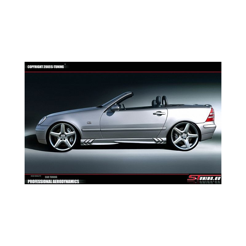 Mercedes Benz SLK R170 tuning kryty prahů S-POWER