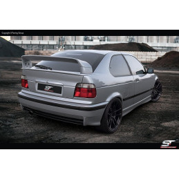 BMW E36 Compact zadní tuning křídlo kufru, vzhled GT