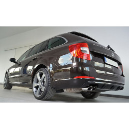 Škoda Superb 2 (08-15) zadní spoiler, difuzor