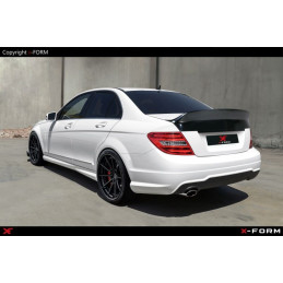 Mercedes Benz C-tř. W204 (07-11) křídlo kufru DUCKTAIL, ABS plast