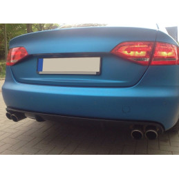Audi A4 B8 (07-11) zadní spoiler difuzor, vzhled RS4