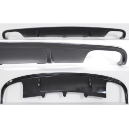 Audi A4 B8 (07-11) zadní spoiler difuzor, vzhled RS4