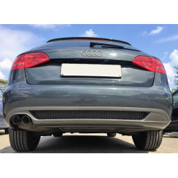 Audi A4 B8 (07-11) zadní spoiler difuzor, vzhled S-LINE
